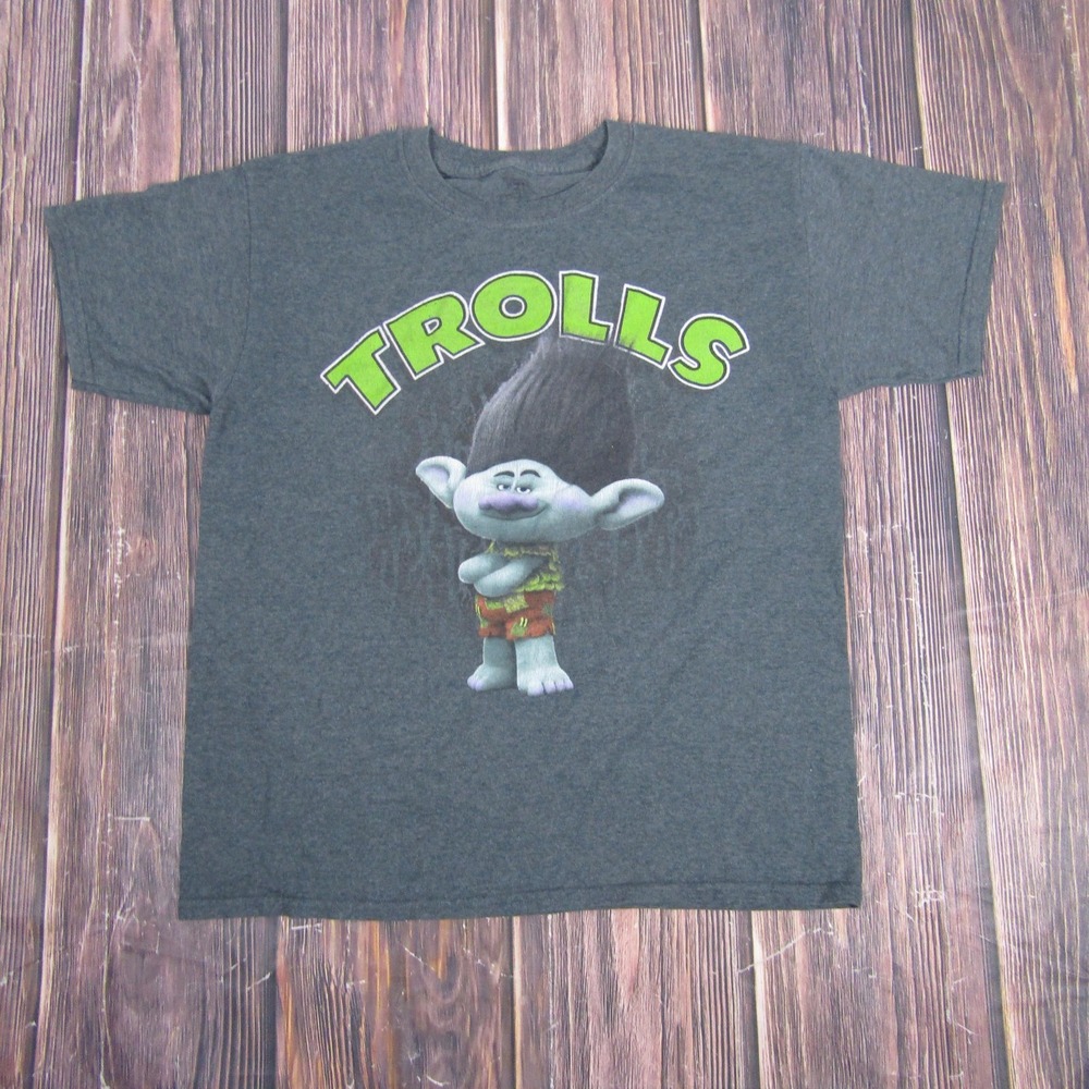 Trolls Shirt Womens Large DreamWorks Movie Cartoon Graphic Animation Tee T-Shirt